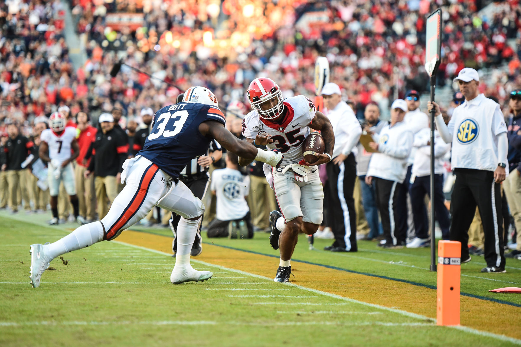 Georgia vs Auburn Football